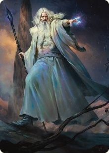 Image for Saruman of Many Colors Art Card (20) [Art Series: Universes Beyond: The Lord of the Rings: Tales of Middle-earth]