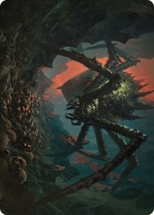 Image for Shelob, Child of Ungoliant Art Card (23) [Art Series: Universes Beyond: The Lord of the Rings: Tales of Middle-earth]