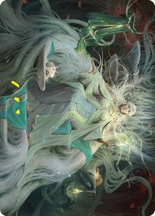Image for Galadriel, Gift-Giver Art Card (35) [Art Series: Universes Beyond: The Lord of the Rings: Tales of Middle-earth]