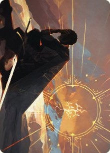Image for Aragorn, the Uniter Art Card (46) [Art Series: Universes Beyond: The Lord of the Rings: Tales of Middle-earth]