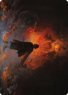 Image for Pippin, Guard of the Citadel Art Card (51) [Art Series: Universes Beyond: The Lord of the Rings: Tales of Middle-earth]