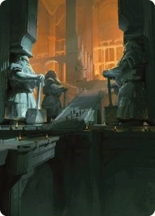 Image for Mines of Moria Art Card (56) [Art Series: Universes Beyond: The Lord of the Rings: Tales of Middle-earth]