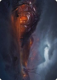 Image for Field of Ruin Art Card (77) [Art Series: Universes Beyond: The Lord of the Rings: Tales of Middle-earth]