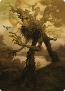 Image for Treefolk Token Art Card (81) [Art Series: Universes Beyond: The Lord of the Rings: Tales of Middle-earth]