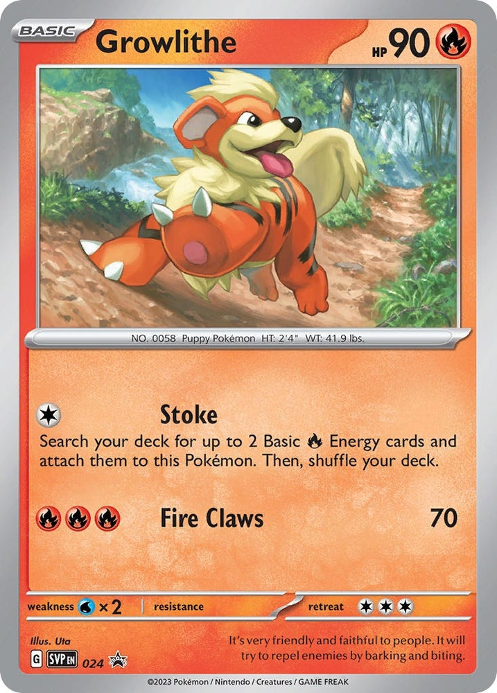 Image for Growlithe - 024 (024) (SVP)