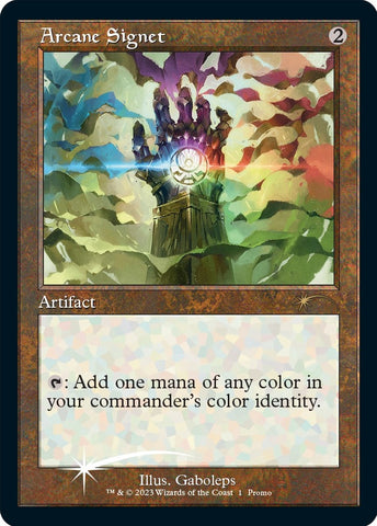 Image for Arcane Signet (Retro Frame) (1) [MagicFest Cards]