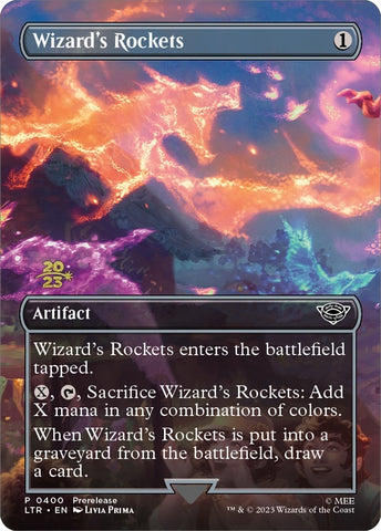 Image for Wizard's Rockets (400) [Prerelease Cards]