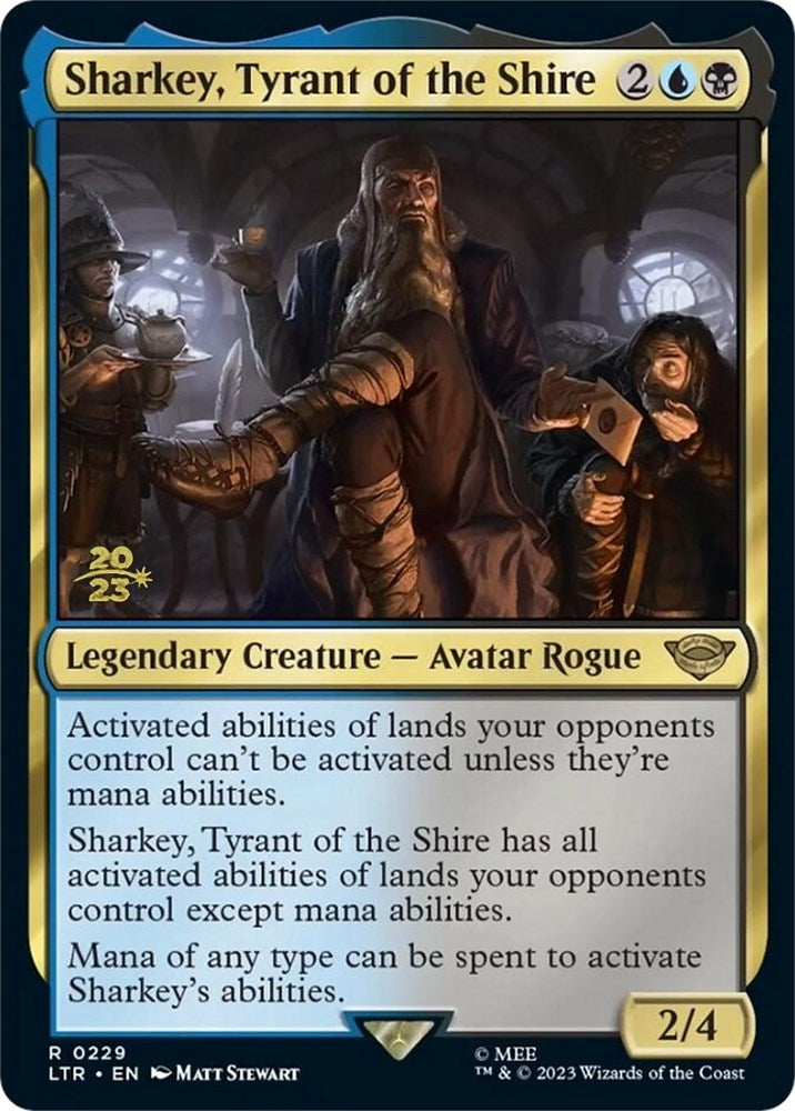 Image for Sharkey, Tyrant of the Shire (229) [Prerelease Cards]