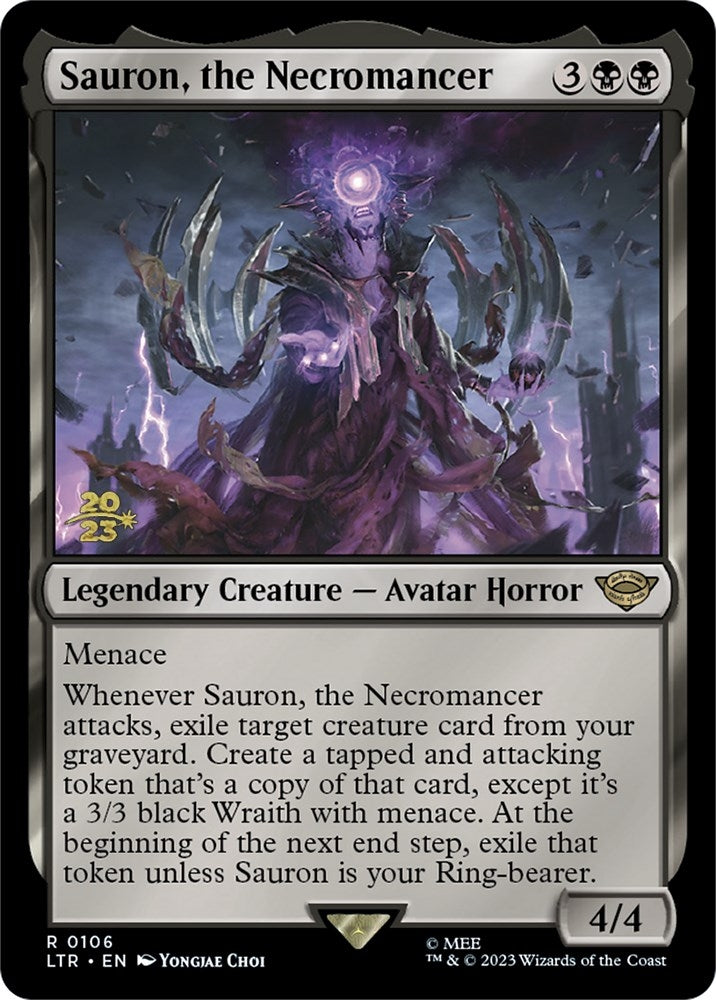 Image for Sauron, the Necromancer (106) [Prerelease Cards]