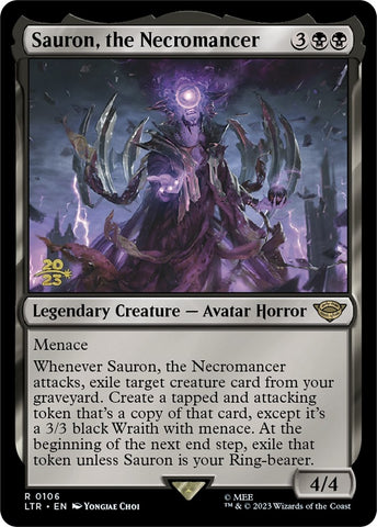 Image for Sauron, the Necromancer (106) [Prerelease Cards]