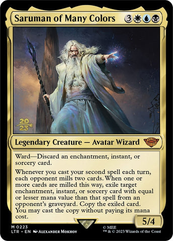 Image for Saruman of Many Colors (223) [Prerelease Cards]