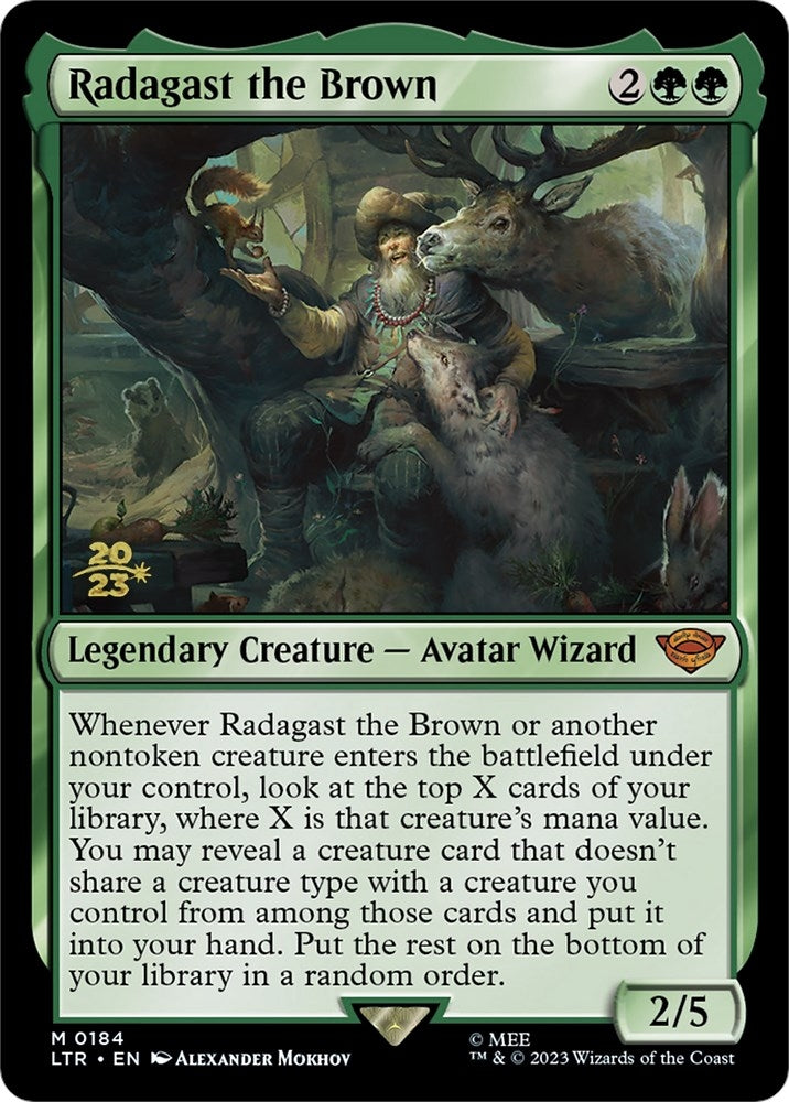 Image for Radagast the Brown (184) [Prerelease Cards]