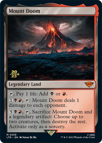 Image for Mount Doom (258) [Prerelease Cards]