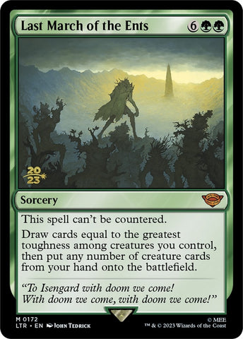 Image for Last March of the Ents (172) [Prerelease Cards]
