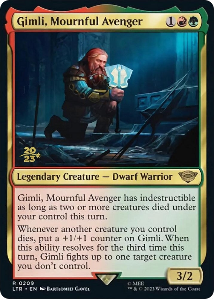 Image for Gimli, Mournful Avenger (209) [Prerelease Cards]
