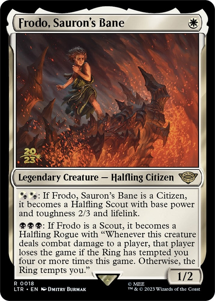 Image for Frodo, Sauron's Bane (18) [Prerelease Cards]