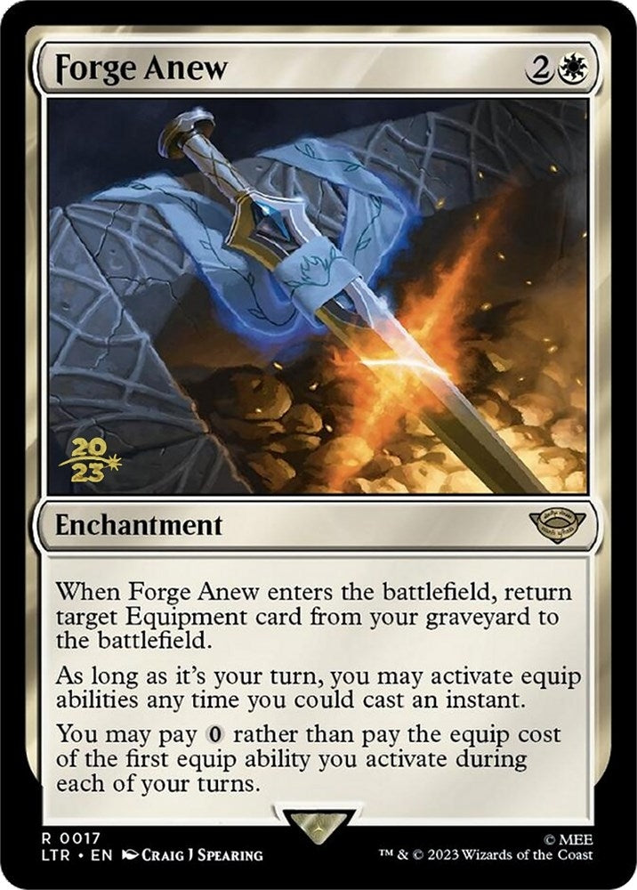 Image for Forge Anew (17) [Prerelease Cards]
