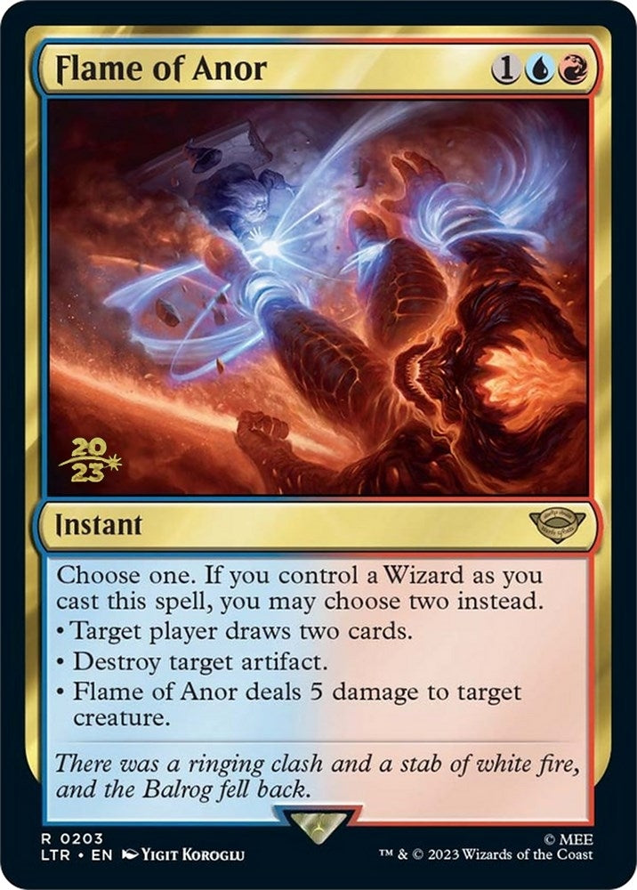 Image for Flame of Anor (203) [Prerelease Cards]