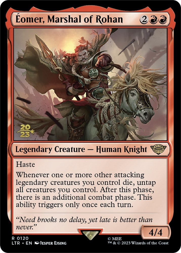 Image for Eomer, Marshal of Rohan (120) [Prerelease Cards]