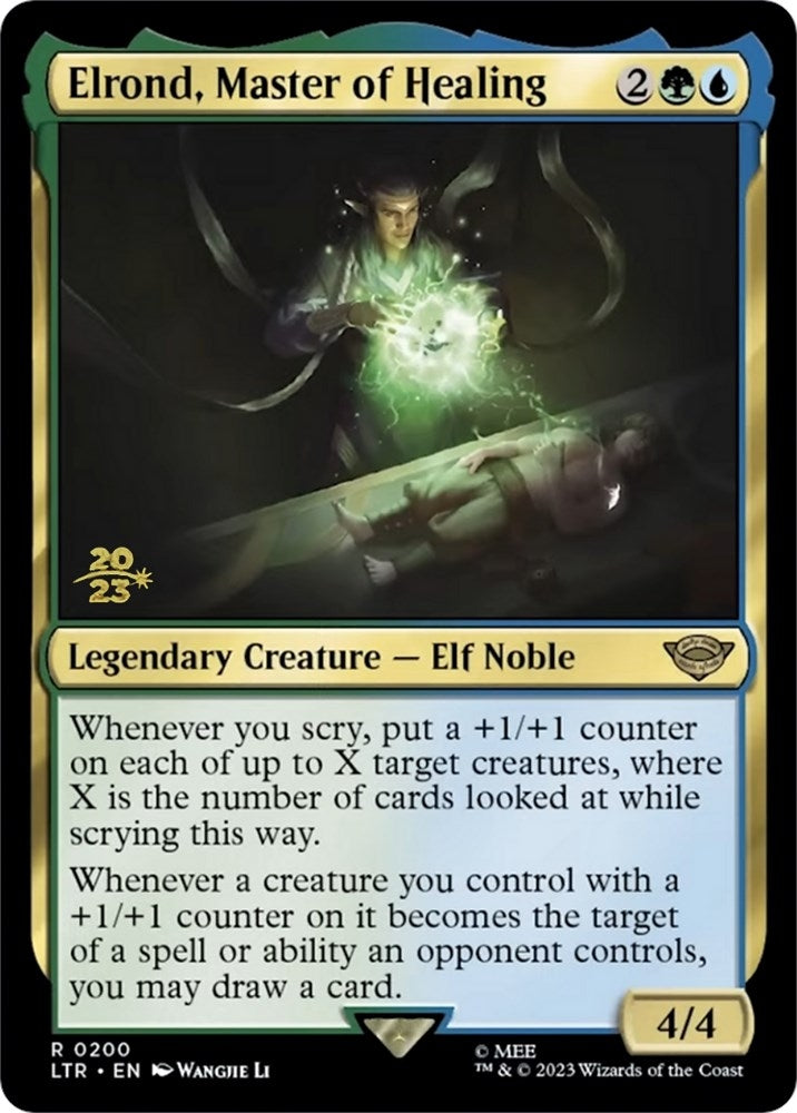 Image for Elrond, Master of Healing (200) [Prerelease Cards]