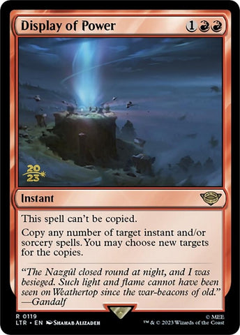 Image for Display of Power (119) [Prerelease Cards]