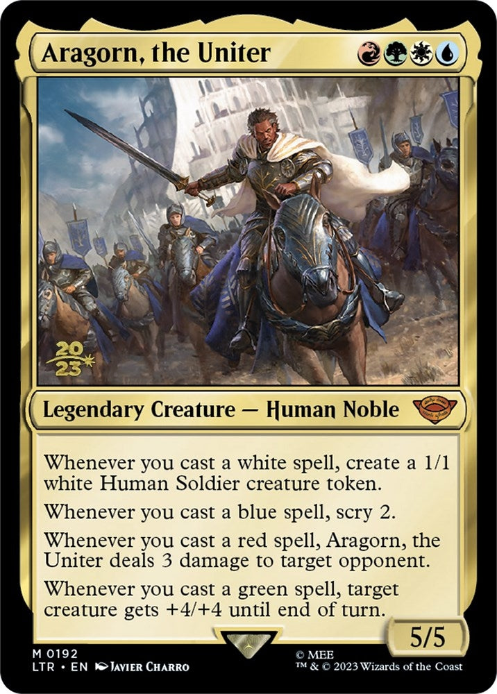 Image for Aragorn, the Uniter (192) [Prerelease Cards]
