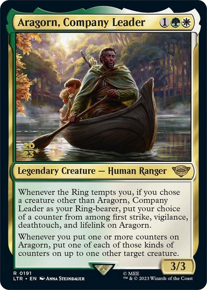Image for Aragorn, Company Leader (191) [Prerelease Cards]
