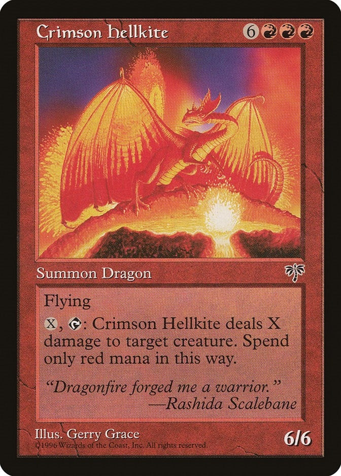 Image for Crimson Hellkite [Mirage]
