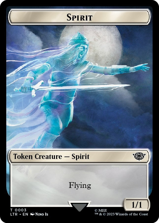 Image for Spirit // Food (0010) Double-Sided Token (3 // 10) [Universes Beyond: The Lord of the Rings: Tales of Middle-earth]
