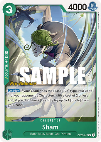 Image for Sham (OP03-027) - One Piece Card Game