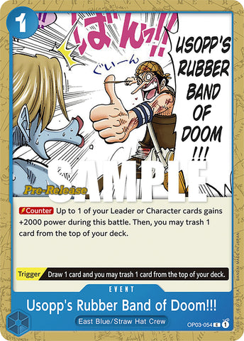 Image for Usopp's Rubber Band of Doom!!! (OP03-054) - One Piece Card Game