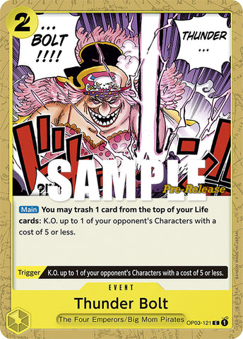 Image for Thunder Bolt (OP03-121) - One Piece Card Game