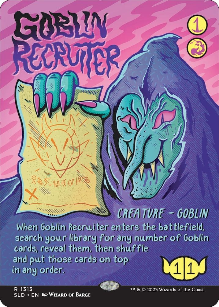 Image for Goblin Recruiter (1313) [Secret Lair Drop Series]