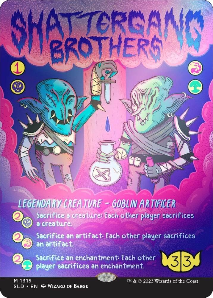 Image for Shattergang Brothers (Rainbow Foil) (1315) [Secret Lair Drop Series]