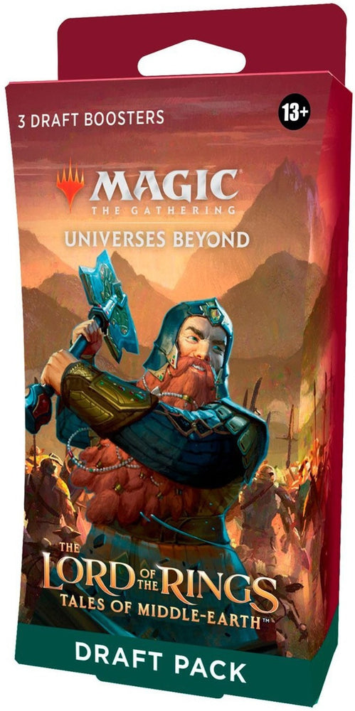 Image for Universes Beyond: The Lord of the Rings: Tales of Middle-earth - Draft Booster Pack (3-Pack) [Universes Beyond: The Lord of the Rings: Tales of Middle-earth]