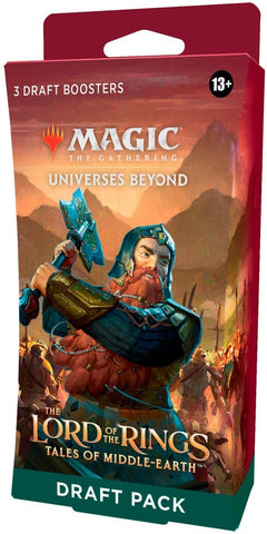Image for Universes Beyond: The Lord of the Rings: Tales of Middle-earth - Draft Booster Pack (3-Pack) [Universes Beyond: The Lord of the Rings: Tales of Middle-earth]