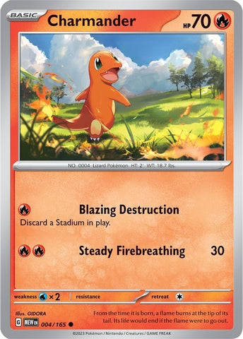 Image for Charmander - 004/165 (004/165) (MEW)