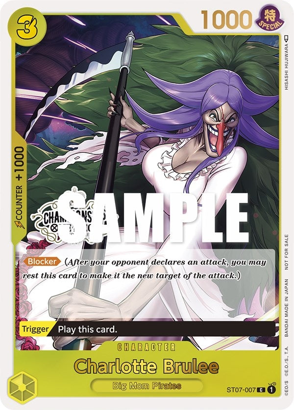 Charlotte Brulee (Store Championship Participation Pack) (ST07-007) (One Piece Promotion Cards)