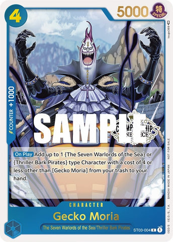 Gecko Moria (Store Championship Participation Pack) (ST03-004) (One Piece Promotion Cards)