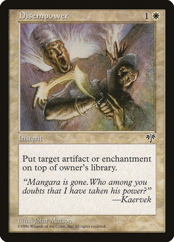 Image for Disempower [Mirage]