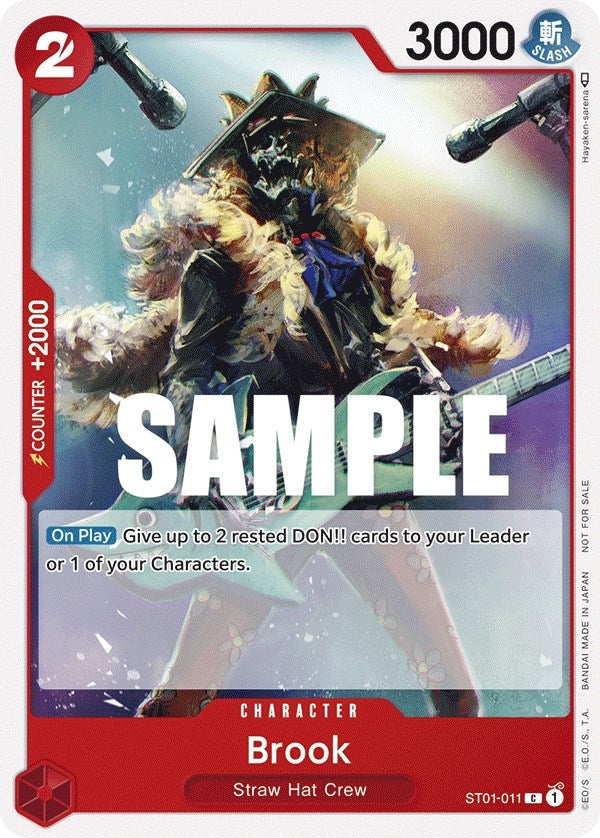 Brook (Tournament Pack Vol. 4) (ST01-011) (One Piece Promotion Cards)