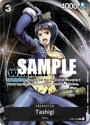 Image for Tashigi (Winner Pack Vol. 4) (ST06-006) - One Piece Card Game