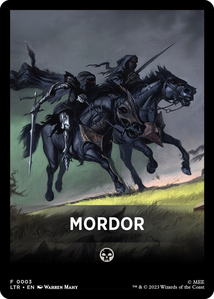 Image for Mordor Theme Card (3) [Universes Beyond: The Lord of the Rings: Tales of Middle-earth]