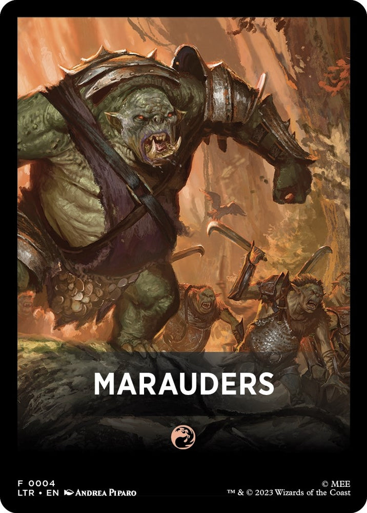 Image for Marauders Theme Card (4) [Universes Beyond: The Lord of the Rings: Tales of Middle-earth]