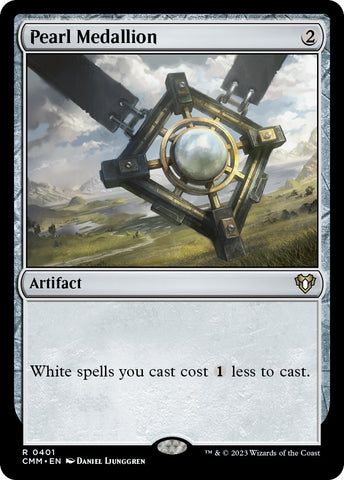 Image for Pearl Medallion (401) [Commander Masters]