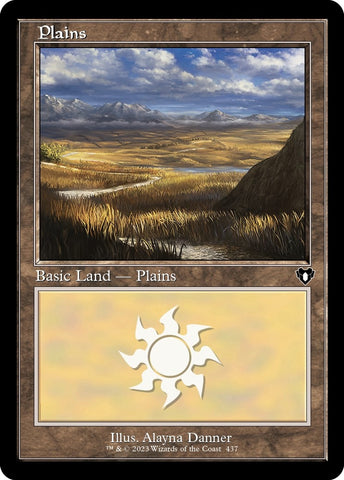 Image for Plains (437) (Retro Frame) (437) [Commander Masters]