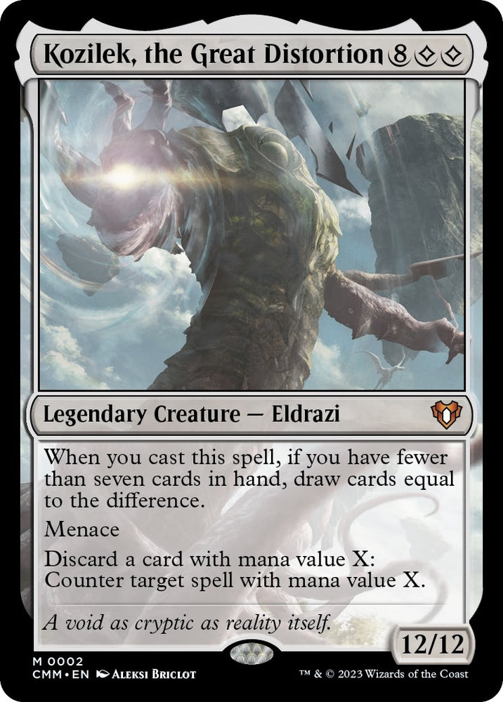 Image for Kozilek, the Great Distortion (2) [Commander Masters]