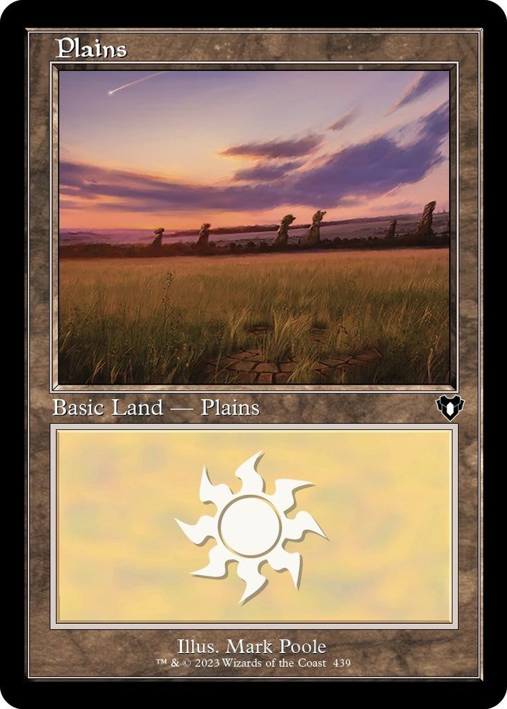 Image for Plains (439) (Retro Frame) (439) [Commander Masters]