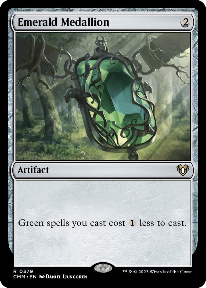 Image for Emerald Medallion (379) [Commander Masters]