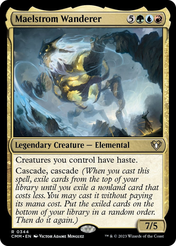 Image for Maelstrom Wanderer (344) [Commander Masters]